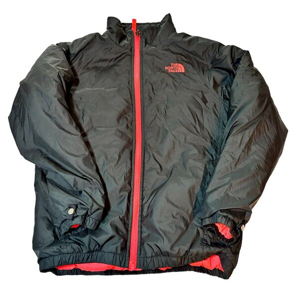 The North Face Other - The North Face Girls Black Pink Jacket Coat Size Medium 10/12